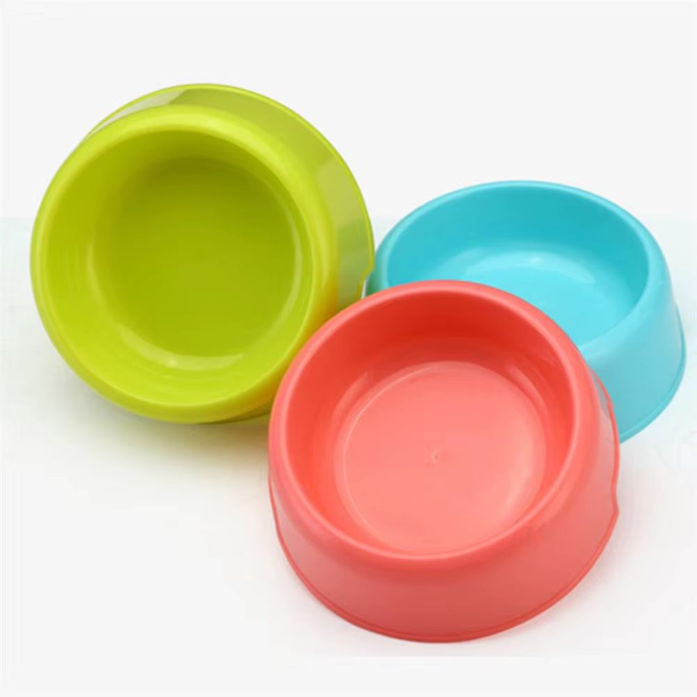 Dog Bowl Travel Pet Dry Food Bowls for Cats Dogs Pink Dog Bowls Outdoor Drinking Water Fountain Pet Dog Dish Feeder Good 3 Color