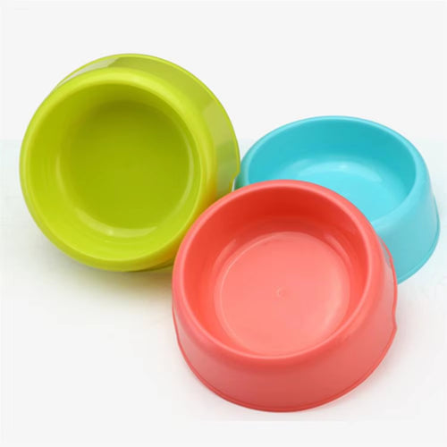 Dog Bowl Travel Pet Dry Food Bowls for Cats Dogs Pink Dog Bowls Outdoor Drinking Water Fountain Pet Dog Dish Feeder Good 3 Color